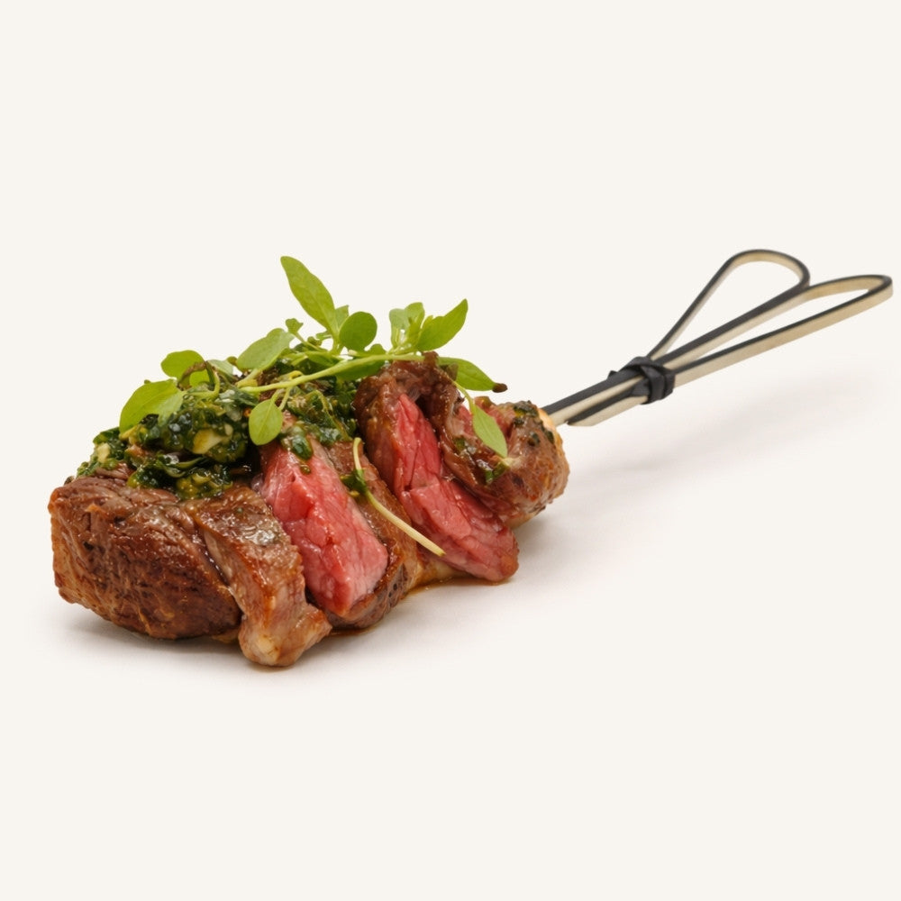Steak with Salsa Verde x 15