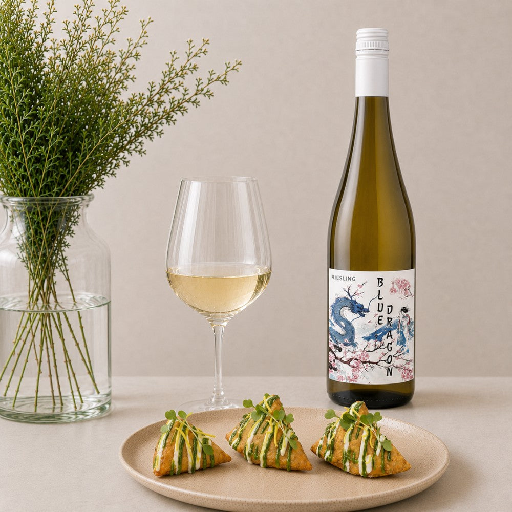 Spiced Samosa & Chutney with Riesling Pairing Box