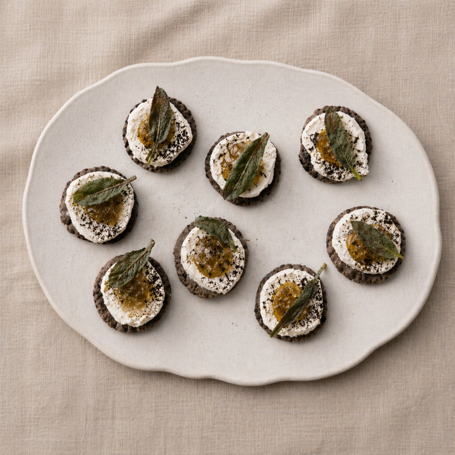 Vegetarian Canapés
