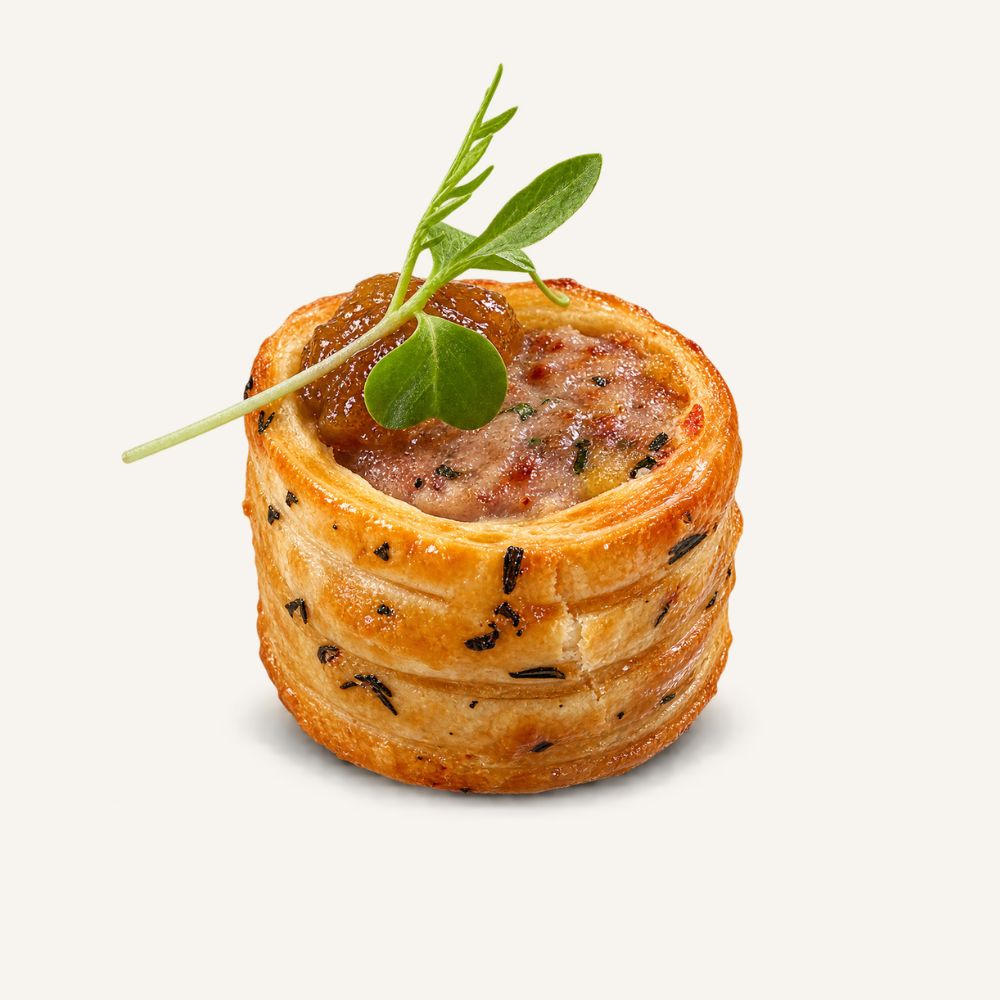 Partridge & Pear Sausage Roll x 15