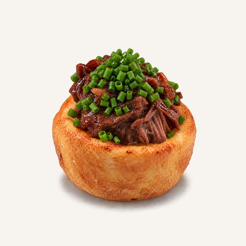 Braised Ox Cheek Yorkshire Pudding x 15