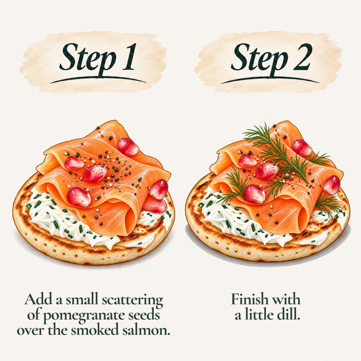 Severn & Wye Smoked Salmon Blini x 15