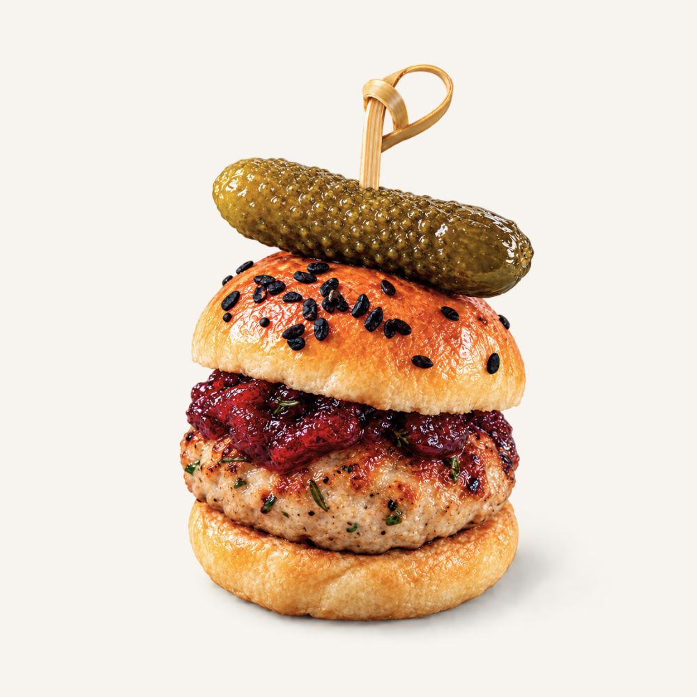 Turkey, Stuffing & Cranberry Slider x 15