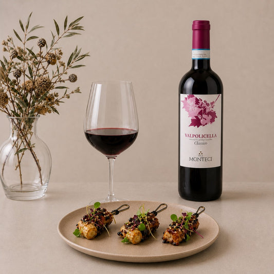 Korean-Spiced Chicken & Sesame with Monteci Valpolicella Pairing Box