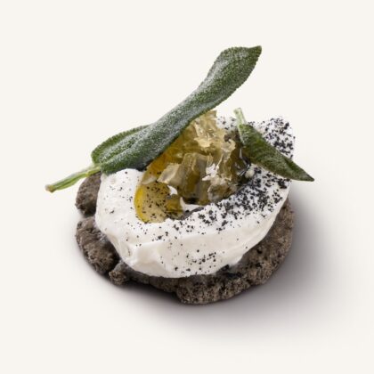 Goat's Cheese and Honeycomb x 15