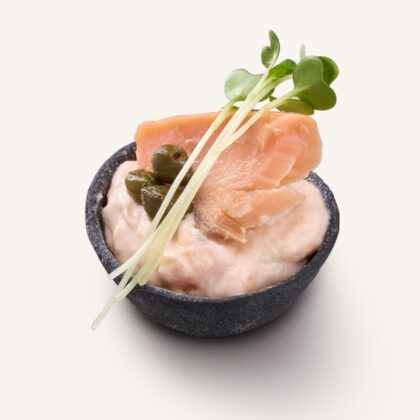 Hot Smoked Salmon Mousse x 15
