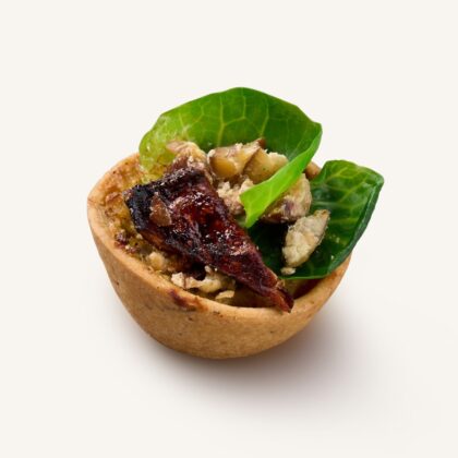 Sprout and Chestnut Tart (Vg) x 15