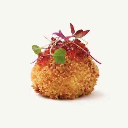 Rarebit Croquette with Chilli Jam x 15